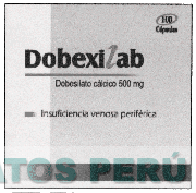 DOBEXILAB DOBESILLATO CÁLCICO 500 MG INSUFICIENCIA VENOSA PERIFÉRICA