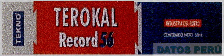 TEKNO TEROKAL RECORD 56