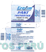 EROXIM FAST INSTANTAB SILDENAFILO 50MG 2 TABLETAS MASTICABLES LAFRANCOL LABORATORIO FRANCO-COLOMBIANO