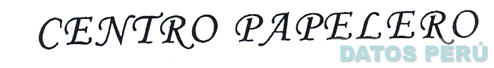 CENTRO PAPELERO