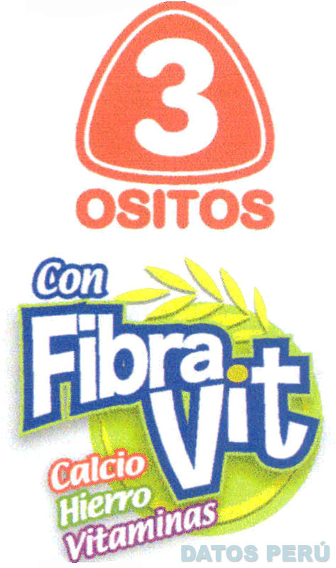 3 OSITOS CON FIBRA VIT CALCIO HIERRO VITAMINAS