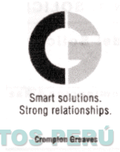 CG SMART SOLUTIONS. STRONG RELATIONSHIPS. CROMPTON GREAVES