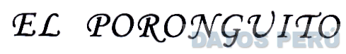 EL PORONGUITO