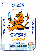 RICE LOING GRAIN PRODUCT NATURAL EXTRA CAPIRONA