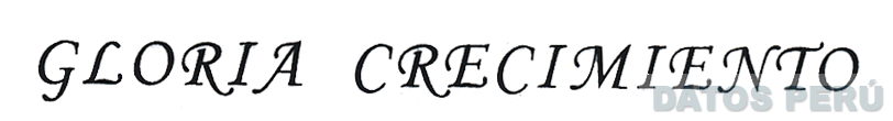 GLORIA CRECIMIENTO
