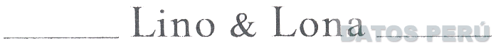 LINO & LONA