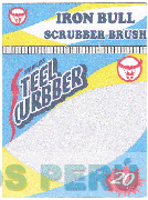 IRON BULL SCRUBBER BRUSH STAINLESS TEEL CURBBER