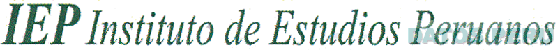 IEP INSTITUTO DE ESTUDIOS PERUANOS