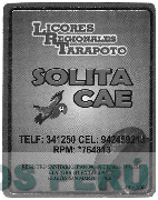 SOLITA CAE LICORES REGIONALES TARAPOTO