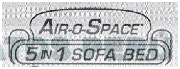 AIR-O-SPACE 5-IN-1 SOFA BED