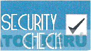 SECURITY CHECK
