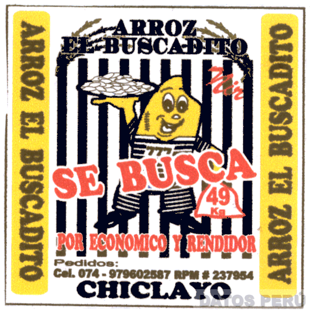 ARROZ EL BUSCADITO NIR SE BUSCA POR ECONOMICO Y RENDIDOR