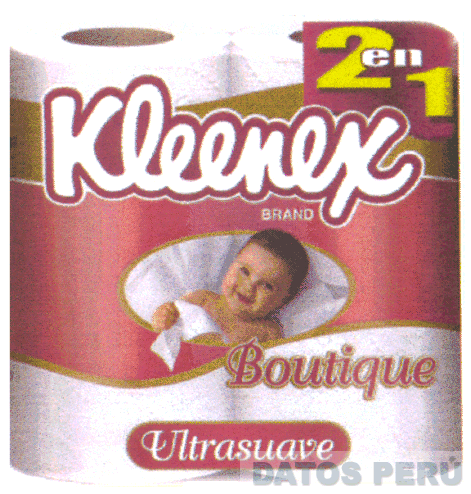 KLEENEX BOUTIQUE 2 EN 1