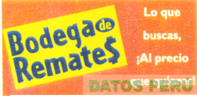 BODEGA DE REMATES LO QUE BUSCAS, ¡AL PRECIO QUE QUIERES!