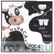 DE LA VACA A LA BOCA TOMA LECHE TOMA LO NATURAL
