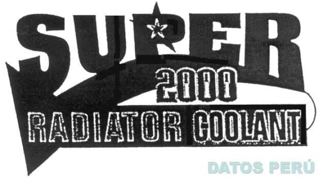 SUPER 2000 RADIATOR COOLANT