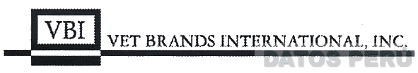 VBI VET BRANDS INTERNATIONAL, INC.