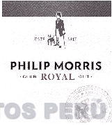 ESTD 1847 PHILIP MORRIS CLUB ROYAL CUT