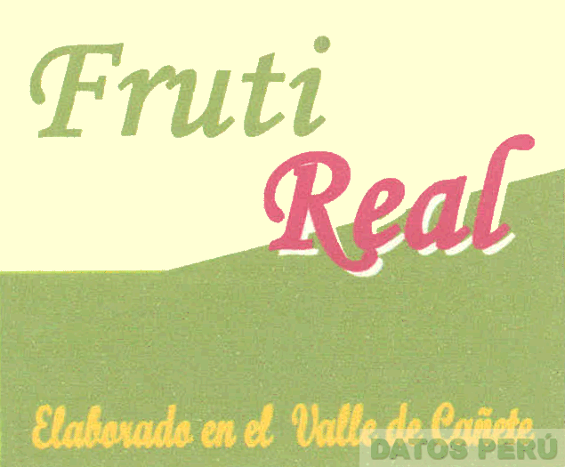 FRUTI REAL ELABORADO EN EL VALLE DE CAÑETE