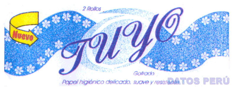 TUYO GOFRADO PAPEL HIGIENICO DELICADO, SUAVE Y RESISTENTE