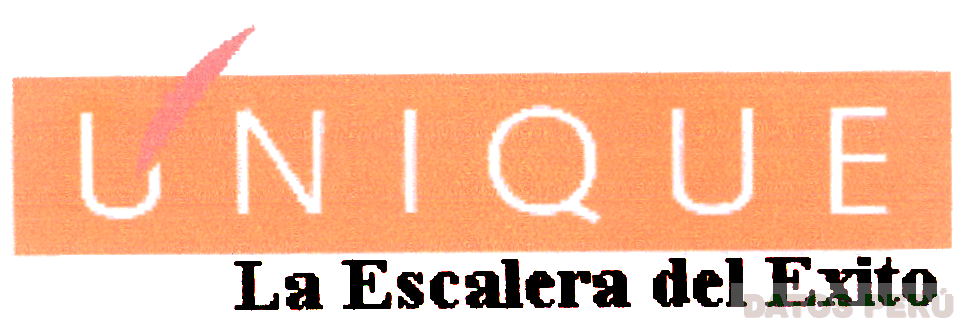 UNIQUE LA ESCALERA DEL EXITO