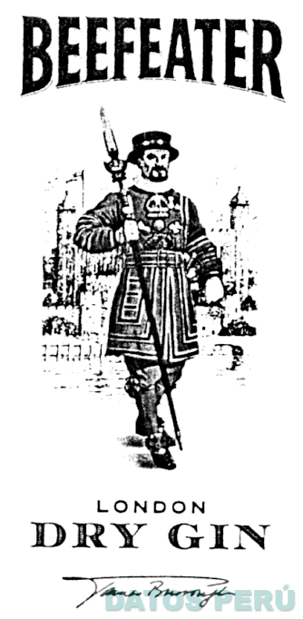 BEEFEATER LONDON DRY GIN