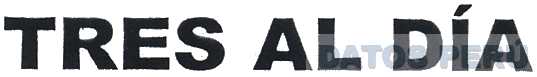 TRES AL DÍA