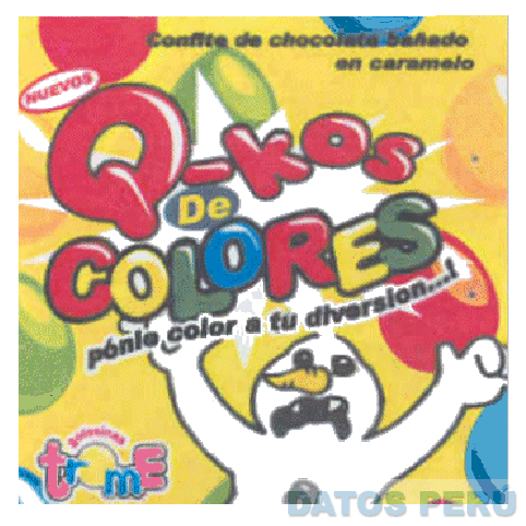 Q-KOS DE COLORES PONLE COLOR A TU DIVERSION...! GOLOSINAS TROME