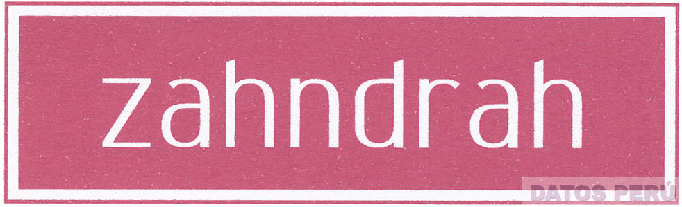 ZAHNDRAH