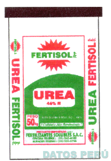 FERTISOL UREA FERTILIZANTES SOLUBLES S.A.C. UREA FERTISOL S.A.C.