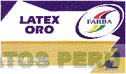 FARBA LATEX ORO PINTURA FARBA PRODUCTOS ESPECIALES