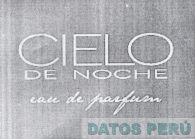 CIELO DE NOCHE EAU DE PARFUM