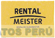 RENTAL MEISTER RESPALDO GILDEMEISTER