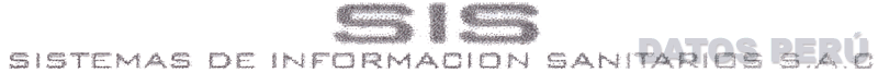 SIS SISTEMAS DE INFORMACION SANITARIOS S.A.C