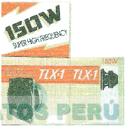 TLX-1 150W SUPER HIGH FREQUENCY TWEETER PIEZOELECTRICO