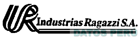 INDUSTRIAS RAGAZZI S.A. IR