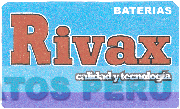 BATERIAS RIVAX CALIDAD Y TECNOLOGíA