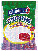 MORITAS COLOMBINA DULCE DURO CON RELLENO LÍQUIDO