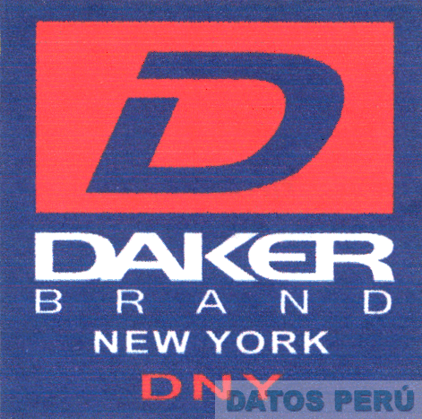 D DAKER BRAND NEW YORK DNY