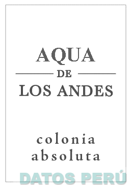 AQUA DE LOS ANDES COLONIA ABSOLUTA