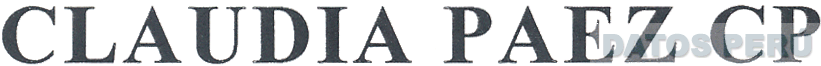 CLAUDIA PAEZ CP