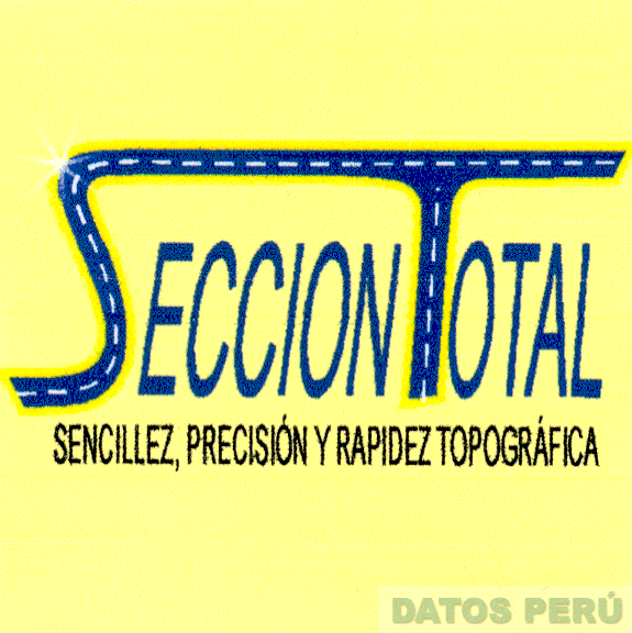 SECCION TOTAL SENCILLEZ, PRECISION Y RAPIDEZ TOPOGRAFICA