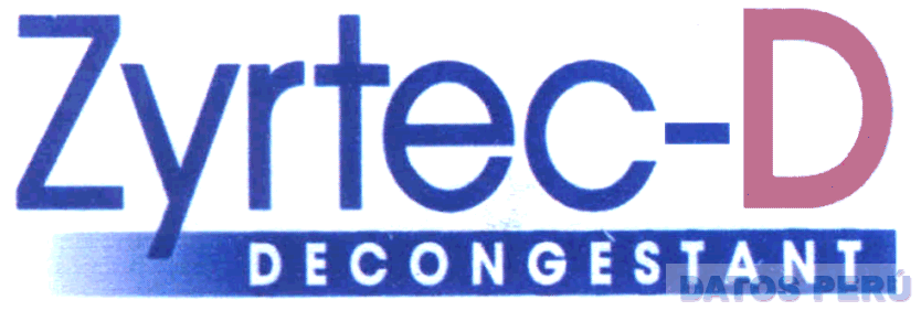 ZYRTEC-D DECONGESTANT