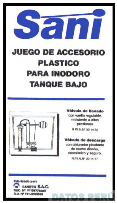 SANI S SANIFER S.A.C.