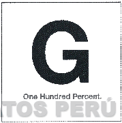 G ONE HUNDRED PERCENT.