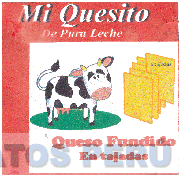 MI QUESITO DE PURA LECHE QUESO FUNDIDO EN TAJADAS