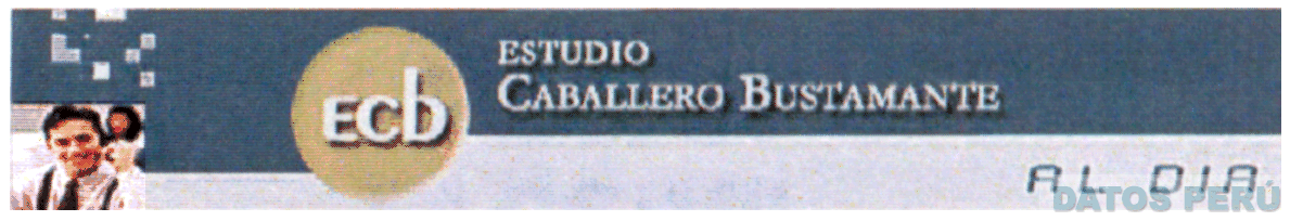 ECB ESTUDIO CABALLERO BUSTAMANTE AL DIA