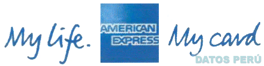 MY LIFE. MY CARD AMERICAN EXPRESS
