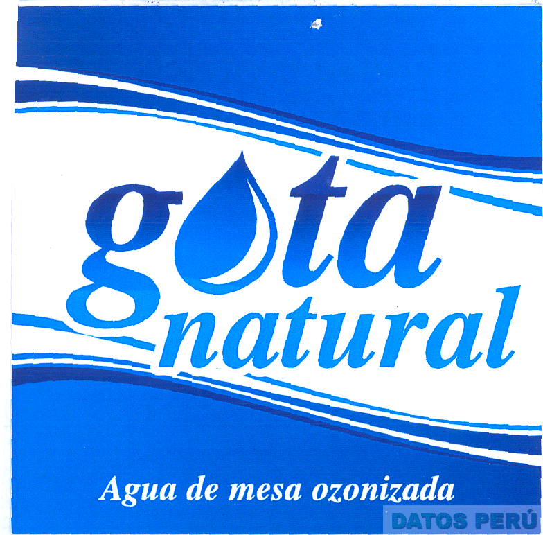 GOTA NATURAL AGUA DE MESA OZONIZADA
