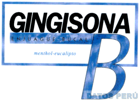 GINGISONA ENJUAGUE BUCAL MENTHOL-EUCALIPTO B